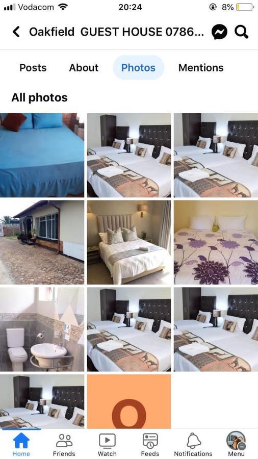 Oakfield Lounge Hotell Benoni Eksteriør bilde